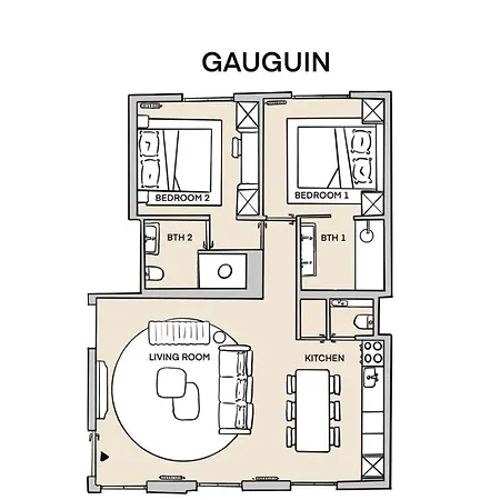 Thelander - Serviced In Opera Appartement Parijs